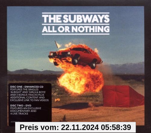 All Or Nothing (DigiPak CD& DVD) von the Subways