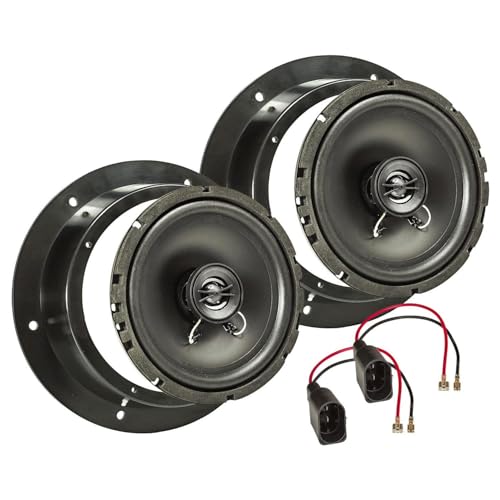 tomzz Audio 4057-012 TA16.5-Pro Lautsprecher Einbau-Set kompatibel mit VW Golf 5 V Caddy Touran New Beetle Tür vorne 165mm Koaxial System von tomzz Audio