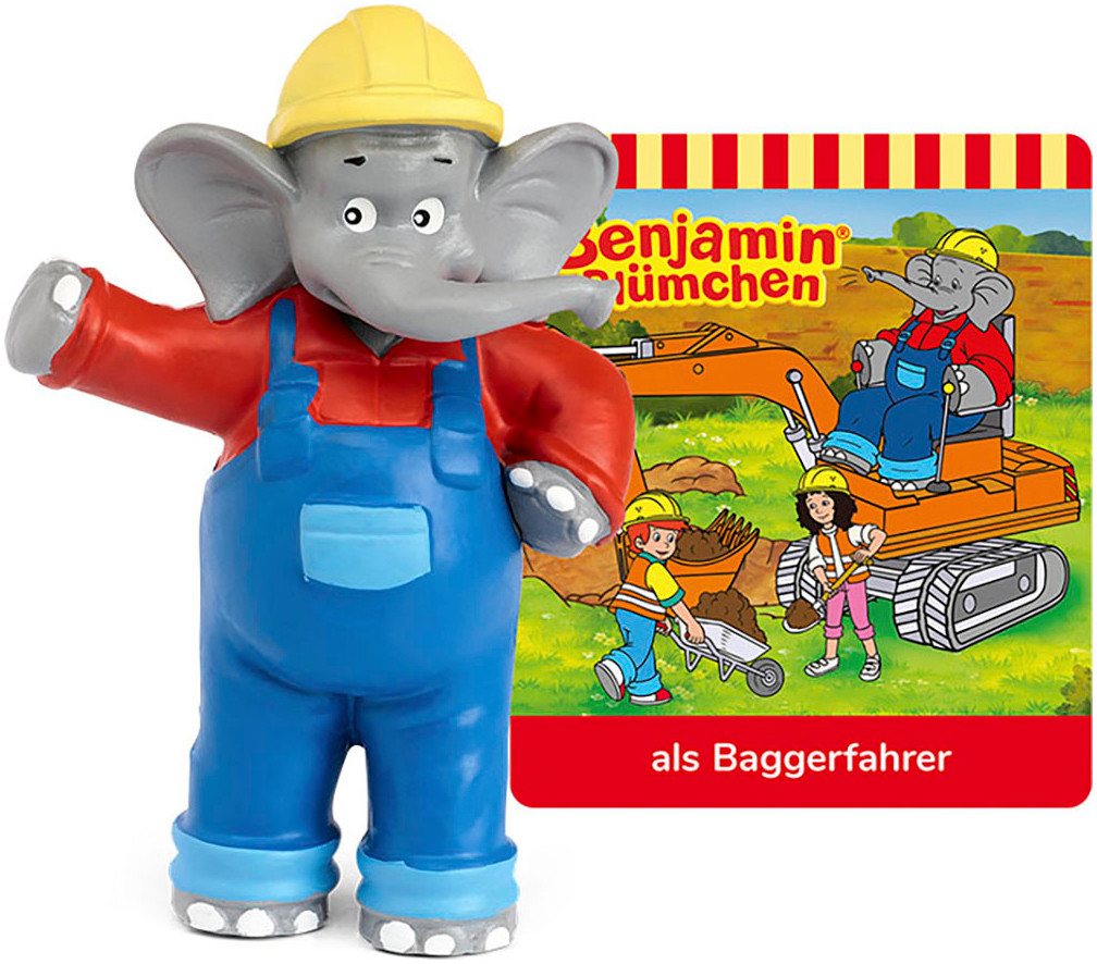 tonies Hörspielfigur Benjamin Blümchen - Benjamin als Baggerfahrer tonies Hörspielfigur Benjamin Blümchen - Benjamin als Baggerfahrer von tonies