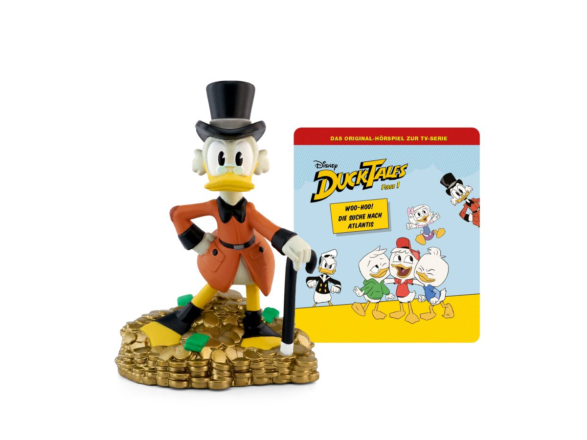 tonies Hörspielfigur Hörfigur Disney DuckTales - Woohoo! / Die Suche nach Atlantis von tonies