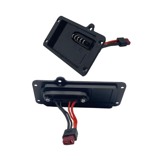 Männliche Seitenentladungsplatte Weibliche Entladungsport für MATE Engwe E-Bike Batterie DCH-009 Batterie 5-Pin Anschluss Board Batteriekappe Obere Abdeckung (009 Entladeplatte mit T-förmigem Stecker) von tooefft