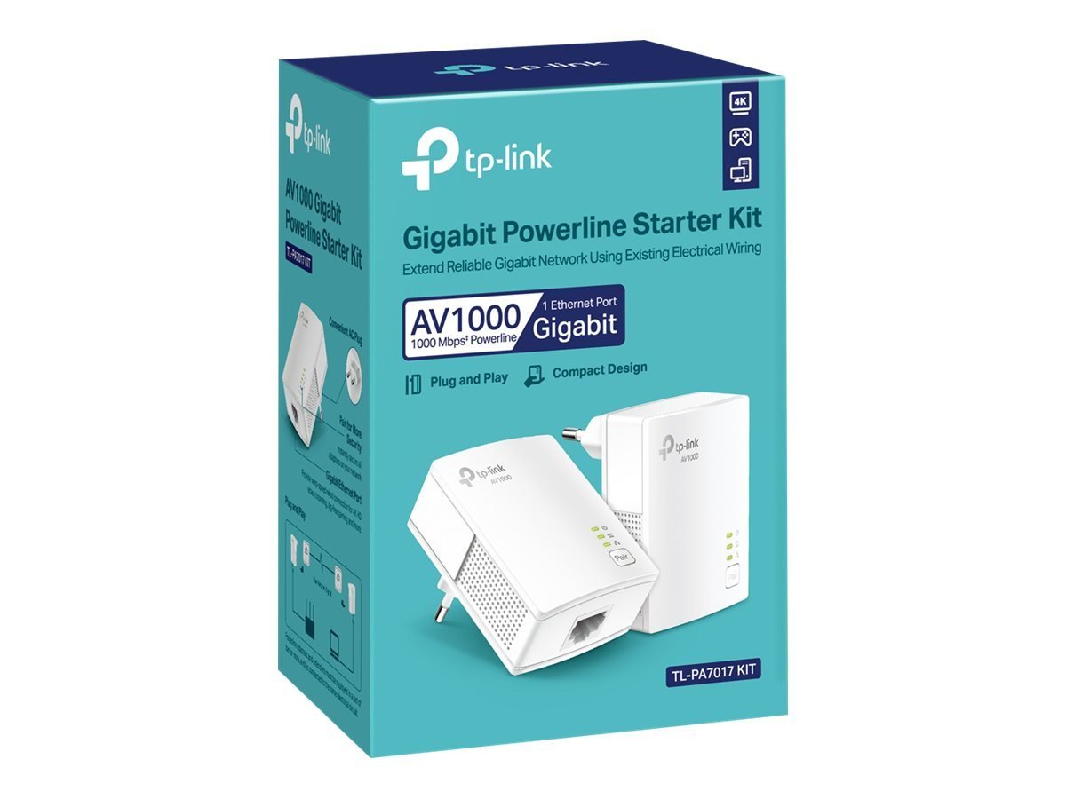 tp-link TP-LINK AV1000 Gigabit Powerline Starter Kit Netzwerk-Adapter von tp-link