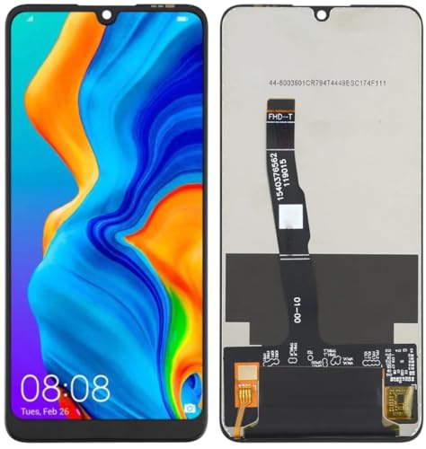 tradebit Original LCD-Display und Touchscreen, Ersatzbildschirm für Huawei P30 LITE MAR-LX1A, Ersatzteile für Smartphone von tradebit