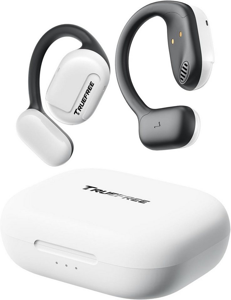 truefree Open-Ear-Kopfhörer (Sofortige Kopplung, Open-Ear-Kopfhörer mit Bluetooth 5.3 45 Std. Akku & klaren Anrufen) von truefree