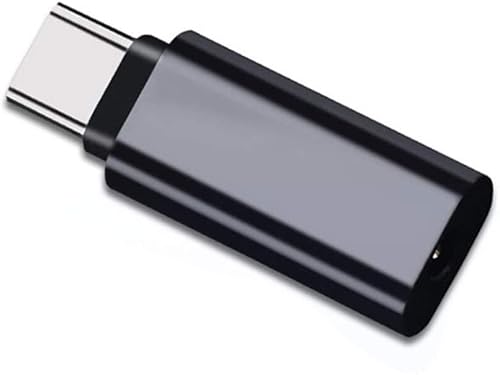 umvowuxa USB-Typ-C auf 3,5-mm-Kopfhöreranschluss-Adapter, AUX-Kopfhörer-Adapter, kompatibel mit Samsung Galaxy S22 S21 Ultra Note 20, Pixel 6/6a, OnePlus7, Huawei P40/P30 Pro und mehr (schwarz) von umvowuxa