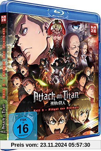 Attack on Titan - Anime Movie Teil 2: Flügel der Freiheit [Blu-ray] von unbekannt