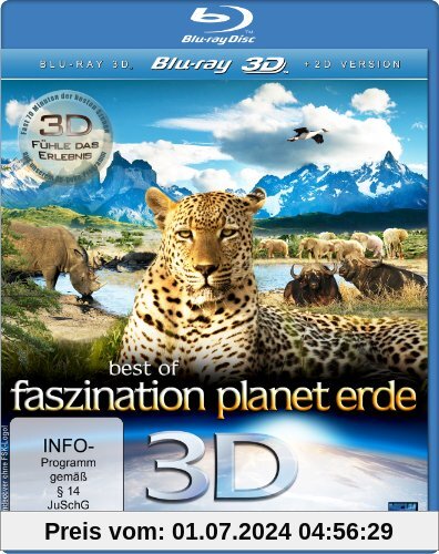 Best of Faszination Planet Erde 3D - Fühle das Erlebnis [3D Blu-ray] von unbekannt