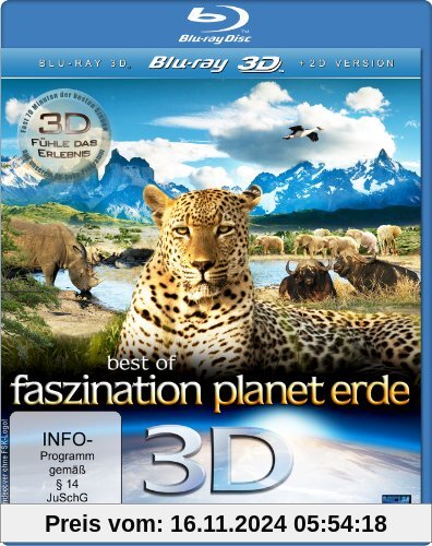 Best of Faszination Planet Erde 3D - Fühle das Erlebnis [3D Blu-ray] von unbekannt