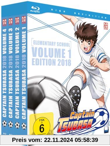 Captain Tsubasa 2018 - Gesamtausgabe - Bundle - Vol.1-4 - [Blu-ray] von unbekannt