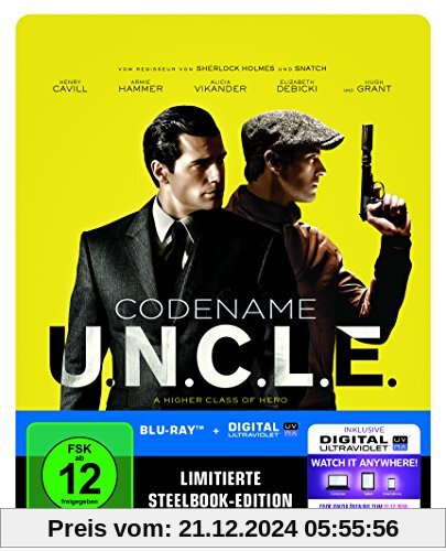 Codename U.N.C.L.E. (Steelbook) (exklusiv bei Amazon.de) [Blu-ray] [Limited Edition] von unbekannt