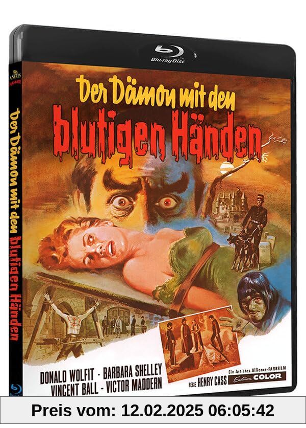 Der Dämon mit den blutigen Händen - PANTASTISCHE FILMKLASSIKER FOLGE NR. 18 [Blu-ray] von unbekannt