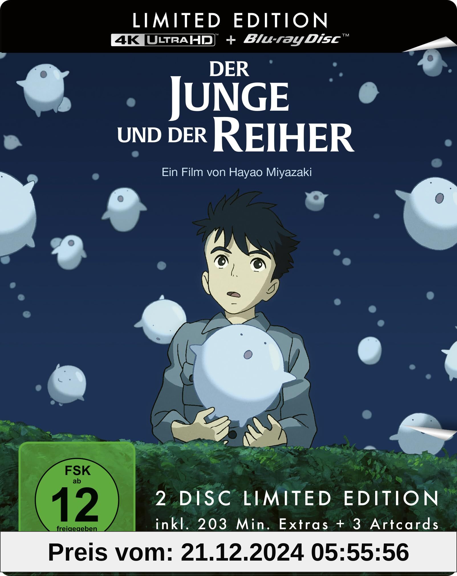 Der Junge und der Reiher - Limited Special Edition (4K Ultra HD) (+ Blu-ray) von unbekannt