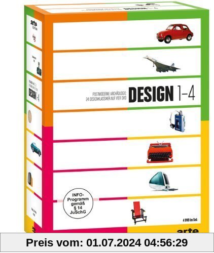 Design 1-4 (NTSC, 4 Discs) von unbekannt