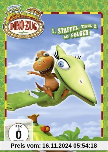 Dino-Zug - 1. Staffel, Teil 2, 40 Folgen [3 DVDs] von unbekannt