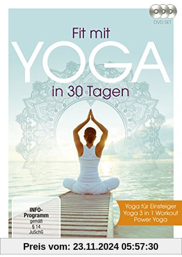 Fit mit Yoga in 30 Tagen [3 DVDs] von unbekannt