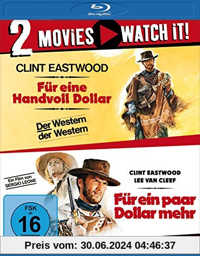 Für eine Handvoll Dollar/Für ein paar Dollar mehr [Blu-ray] von unbekannt