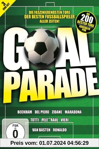Goal Parade - Die 200 Besten Tore [3 DVDs] von unbekannt