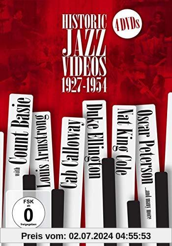 Historic Jazz Videos 1927 - 1954 [4 DVDs] von unbekannt
