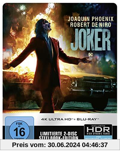 Joker 4K UHD + 2D Steelbook [Limited Edition] [Blu-ray] von unbekannt