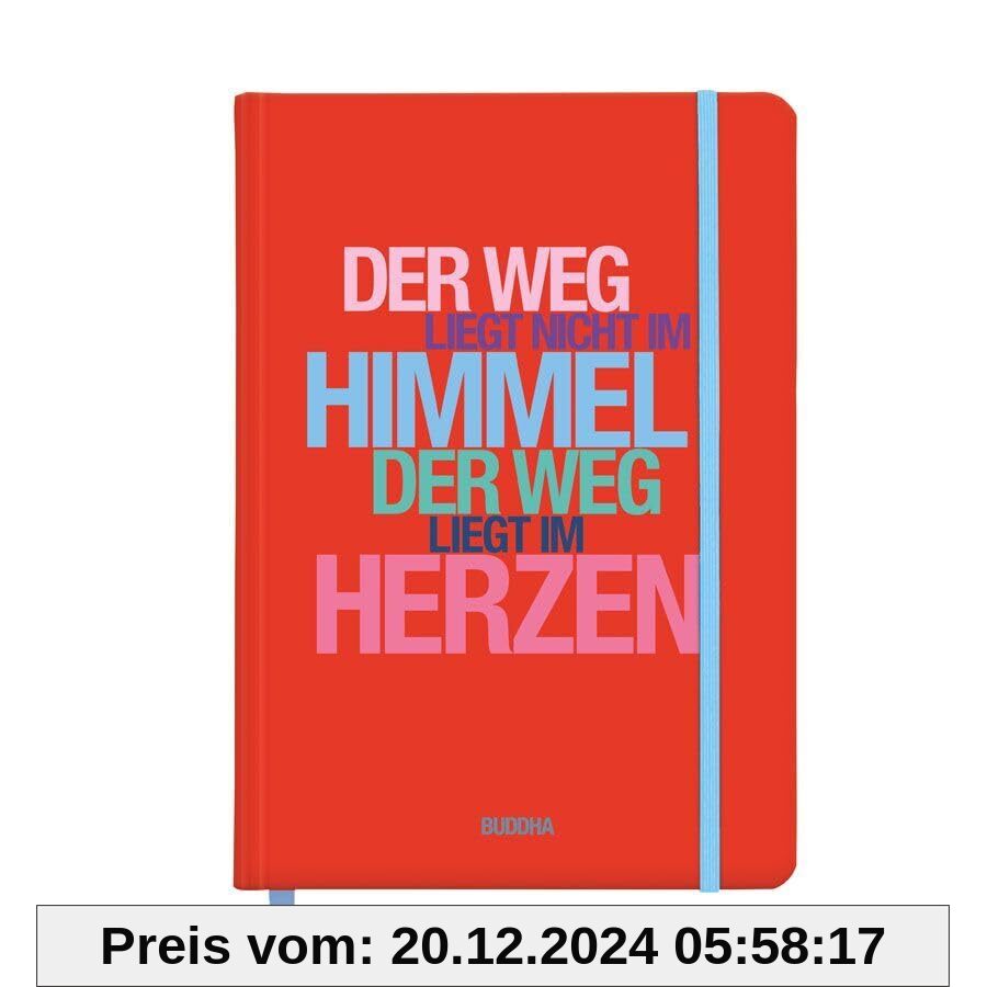 Notizbuch A5 Hardcover Buddha, Himmel von unbekannt