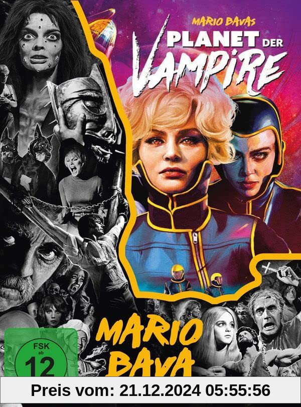 Planet der Vampire - Mario Bava-Collection #7 - Limited Collectors Mediabook Edition - 4K Ultra HD + 2 Blu-ray von unbekannt