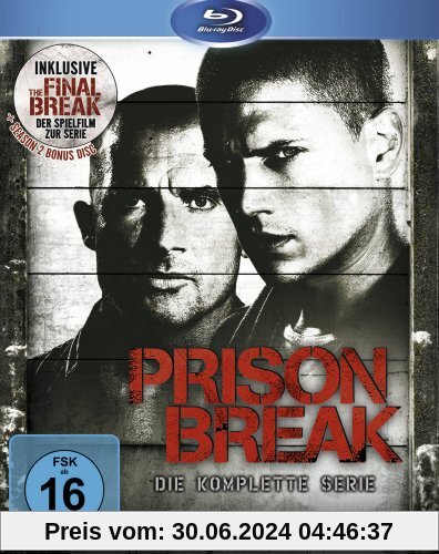 Prison Break - Die komplette Serie (inkl. The Final Break) [Blu-ray] von unbekannt