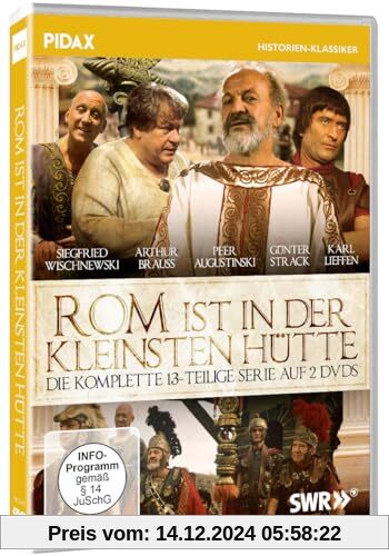 Rom ist in der kleinsten Hütte / Die komplette 13-teilige Historienserie mit Starbesetzung (Pidax Historien-Klassiker) [2 DVDs] von unbekannt