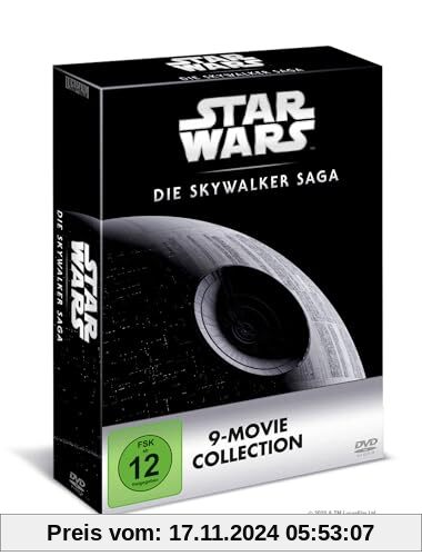 Star Wars 1-9 - Die Skywalker Saga [9 DVDs] von unbekannt