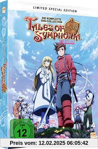 Tales of Symphonia (Special Limited Edition im Mediabook) (4 Disc-Set) von unbekannt