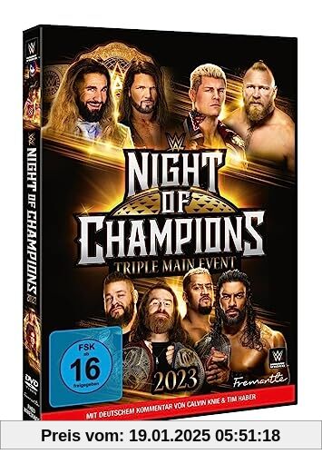 WWE: NIGHT OF CHAMPIONS 2023 [1 DVD] von unbekannt