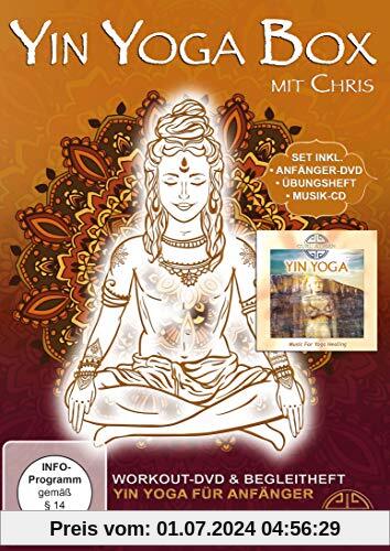Yin Yoga Box - Set inklusive Anfänger-DVD, Übungsheft und Musik-CD von unbekannt