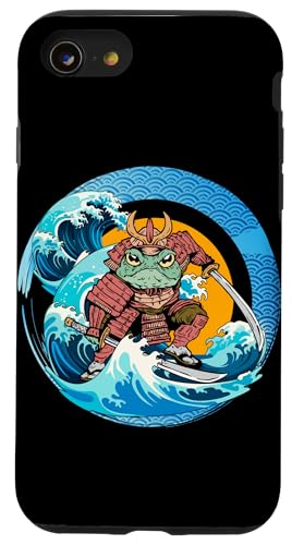 Hülle für iPhone SE (2020) / 7 / 8 Japanische Ninja-Kunst und japanischer Samurai-Frosch von 素晴らしいニッポンアパレル＆アクセサリー - 日本