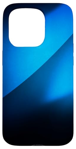 Hülle für iPhone 15 Pro Lustiges blaues kosmisches Wellen-Design, künstlerisches Design, Ozeanliebhaber von universityofheaven.com