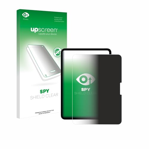 upscreen Anti-Spy Blickschutzfolie für Apple iPad Pro 11" WiFi Cellular 2024 Privacy Screen Displayschutz-Folie [Sichtschutz, Blaulichtfilter] von upscreen