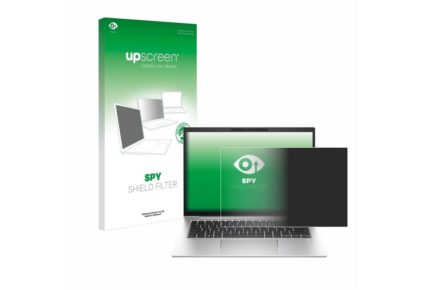 upscreen Displayschutzfolie Blickschutzfilter für HP EliteBook 840 G10, Anti-Spy Privacy Filter Sichtschutz Blickschutzfilter Blaulicht-Schutz von upscreen