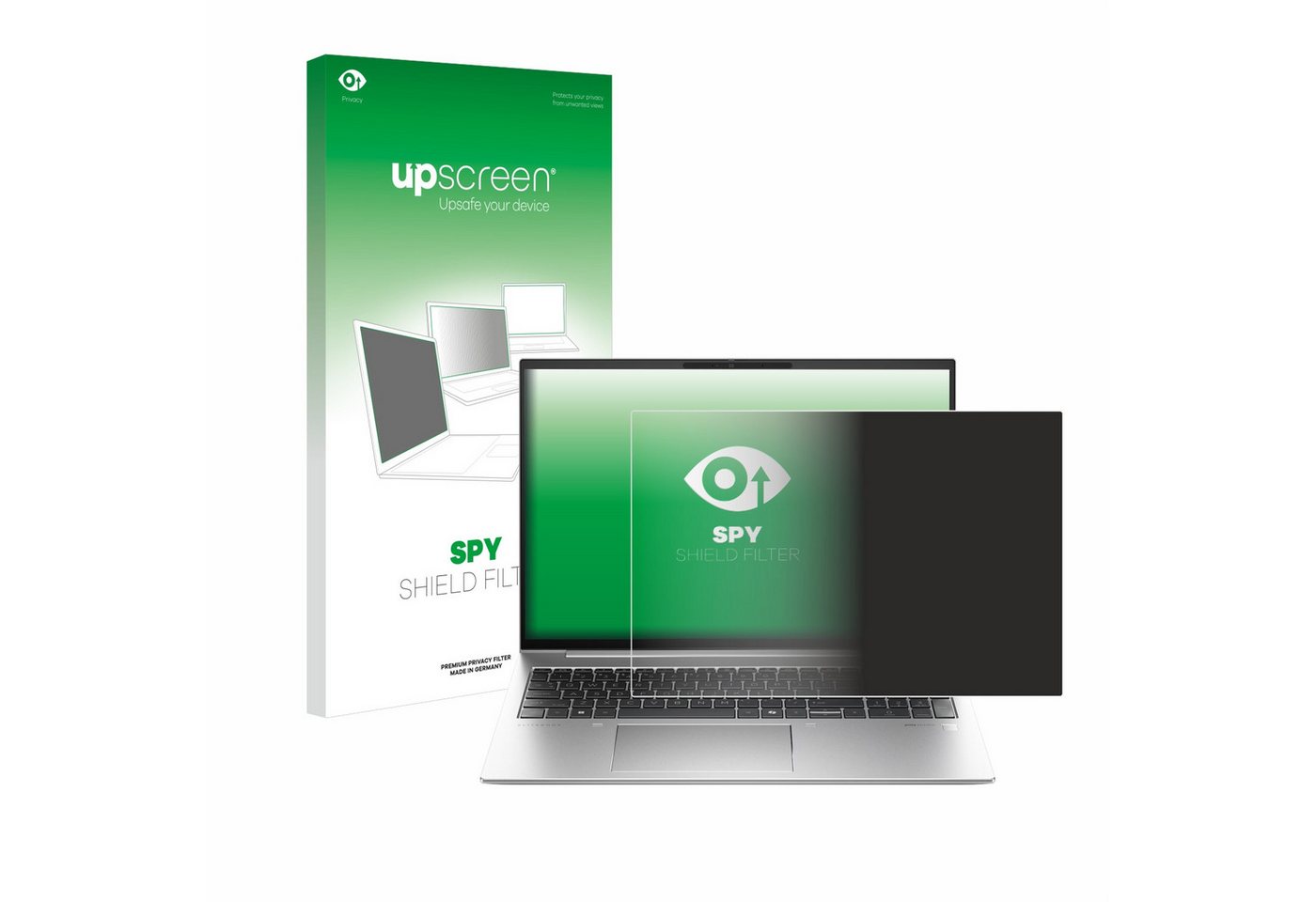 upscreen Displayschutzfolie Blickschutzfilter für HP EliteBook 840 G11, Anti-Spy Privacy Filter Sichtschutz Blickschutzfilter Blaulicht-Schutz von upscreen