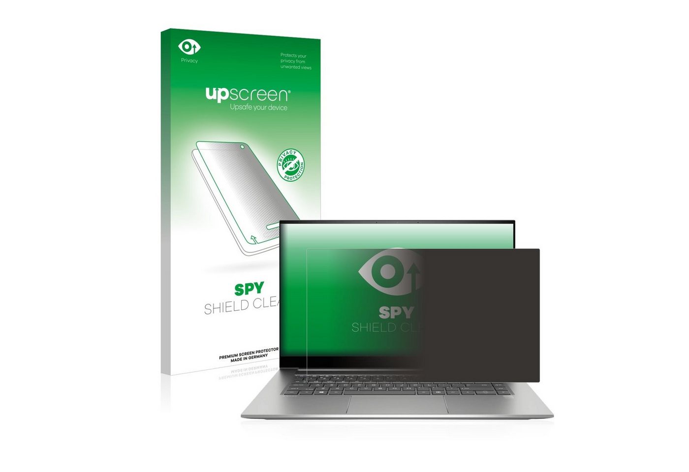 upscreen Displayschutzfolie Sichtschutzfolie für HP ZBook 15 Studio G8, Anti-Spy Privacy Sichtschutz Blickschutzfolie Blaulicht-Schutz von upscreen