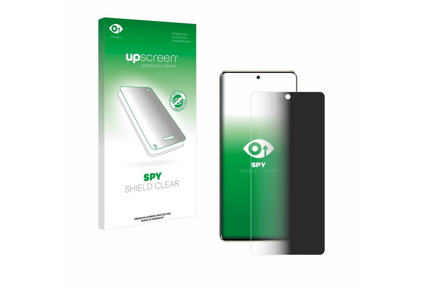 upscreen Displayschutzfolie Sichtschutzfolie für Infinix Zero 30, Anti-Spy Privacy Sichtschutz Blickschutzfolie Blaulicht-Schutz von upscreen