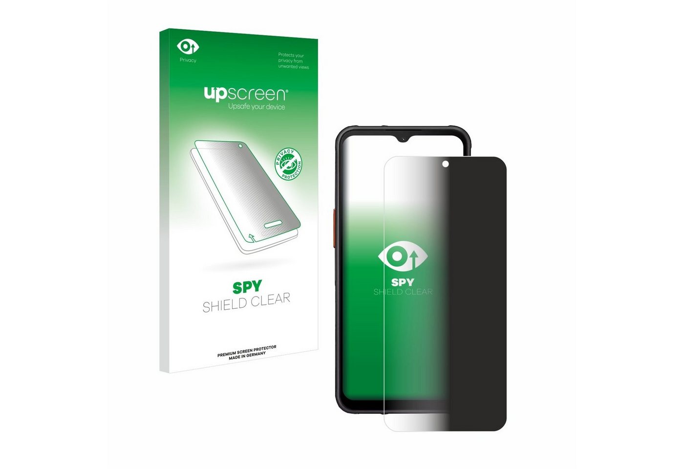 upscreen Displayschutzfolie Sichtschutzfolie für Samsung Galaxy XCover 7, Anti-Spy Privacy Sichtschutz Blickschutzfolie Blaulicht-Schutz von upscreen