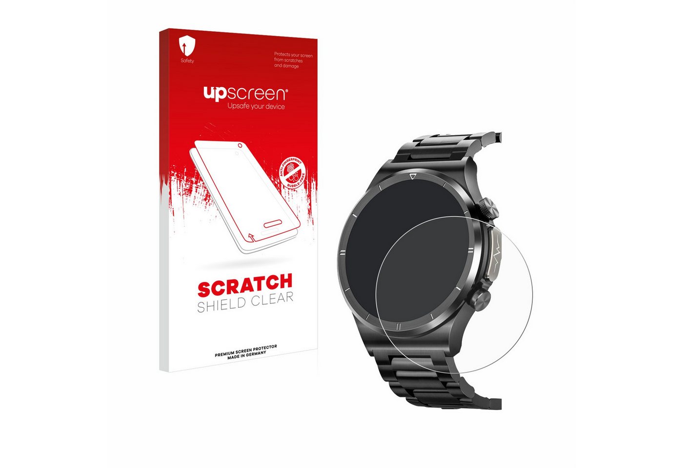 upscreen Displayschutzfolie Schutzfolie für Banlvs Smartwatch 1.39", Displayschutz Schutz Folie Klar Transparent von upscreen