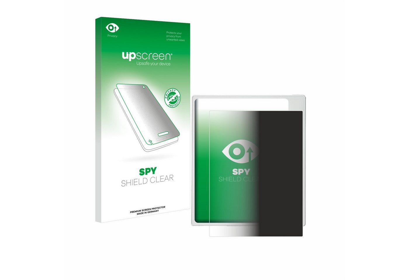 upscreen Displayschutzfolie Sichtschutzfolie für Onyx Boox Go Color 7 White Edition, Anti-Spy Privacy Sichtschutz Blickschutzfolie Blaulicht-Schutz von upscreen