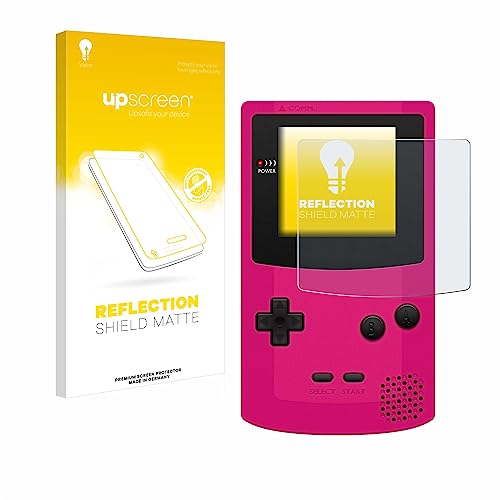 upscreen Entspiegelungs-Schutzfolie für Nintendo Gameboy Color Displayschutz-Folie Matt [Anti-Reflex, Anti-Fingerprint] von upscreen