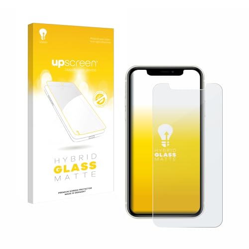 upscreen Entspiegelungs-Schutzglas für Apple iPhone 11 Schutzfolie Matt, Glas-Folie [mattierend, 9H Panzerschutz, Anti-Fingerprint] von upscreen