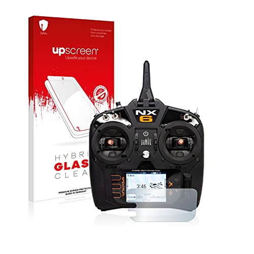 upscreen Schutzglas für Spektrum NX6 Schutzfolie, Glas-Folie [Klar, 9H Panzerschutz, Anti-Fingerprint] von upscreen