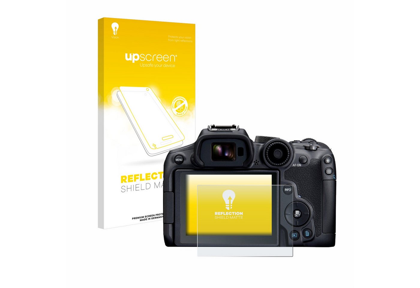 upscreen Schutzfolie für Canon EOS R7, Displayschutzfolie, Folie matt entspiegelt Anti-Reflex von upscreen
