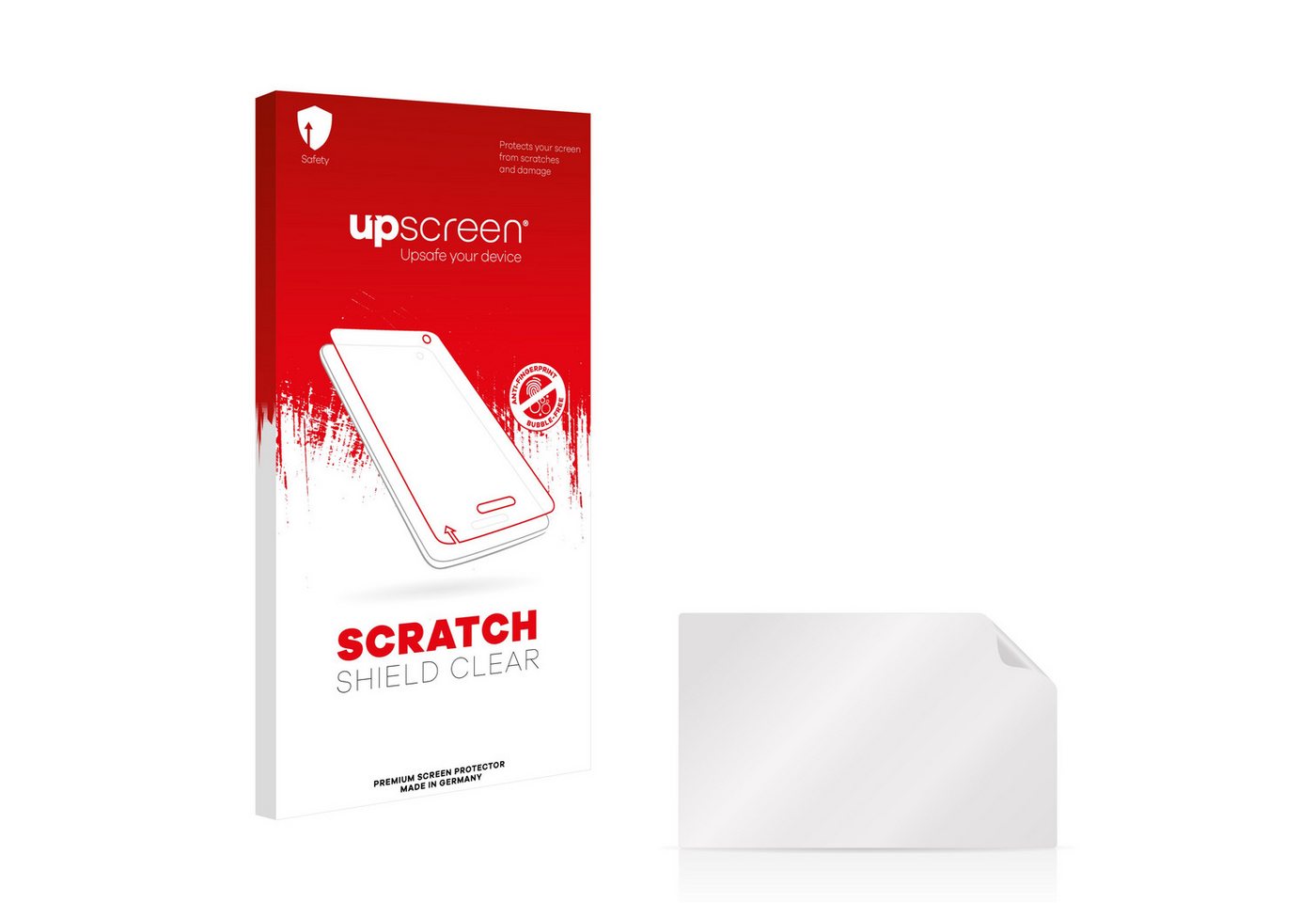 upscreen Schutzfolie für FlexRadio 6400M, Displayschutzfolie, Folie klar Anti-Scratch Anti-Fingerprint von upscreen