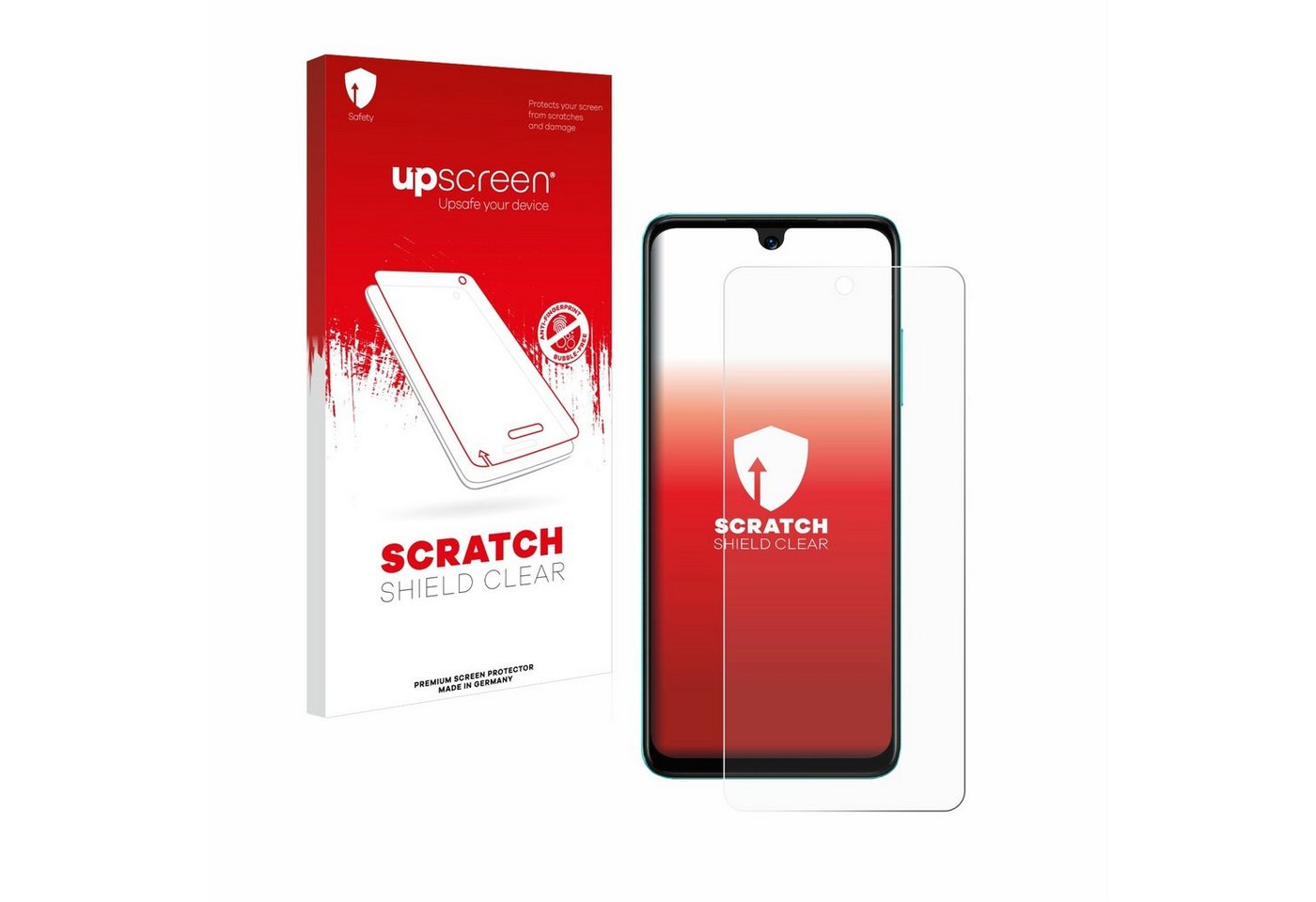 upscreen Schutzfolie für Infinix Hot 11 2022, Displayschutzfolie, Folie klar Anti-Scratch Anti-Fingerprint von upscreen