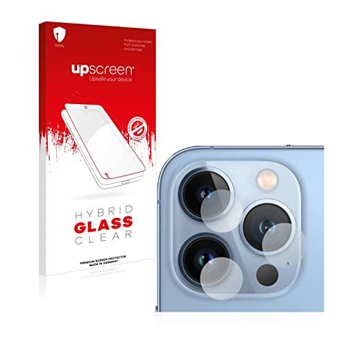 upscreen Schutzglas für Apple iPhone 13 Pro Max (NUR Kameraschutz) Schutzfolie, Glas-Folie [Klar, 9H Panzerschutz, Anti-Fingerprint] von upscreen