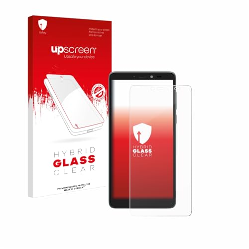 upscreen Schutzglas für Nokia C2 2nd Edition (2022) Schutzfolie, Glas-Folie [Klar, 9H Panzerschutz, Anti-Fingerprint] von upscreen