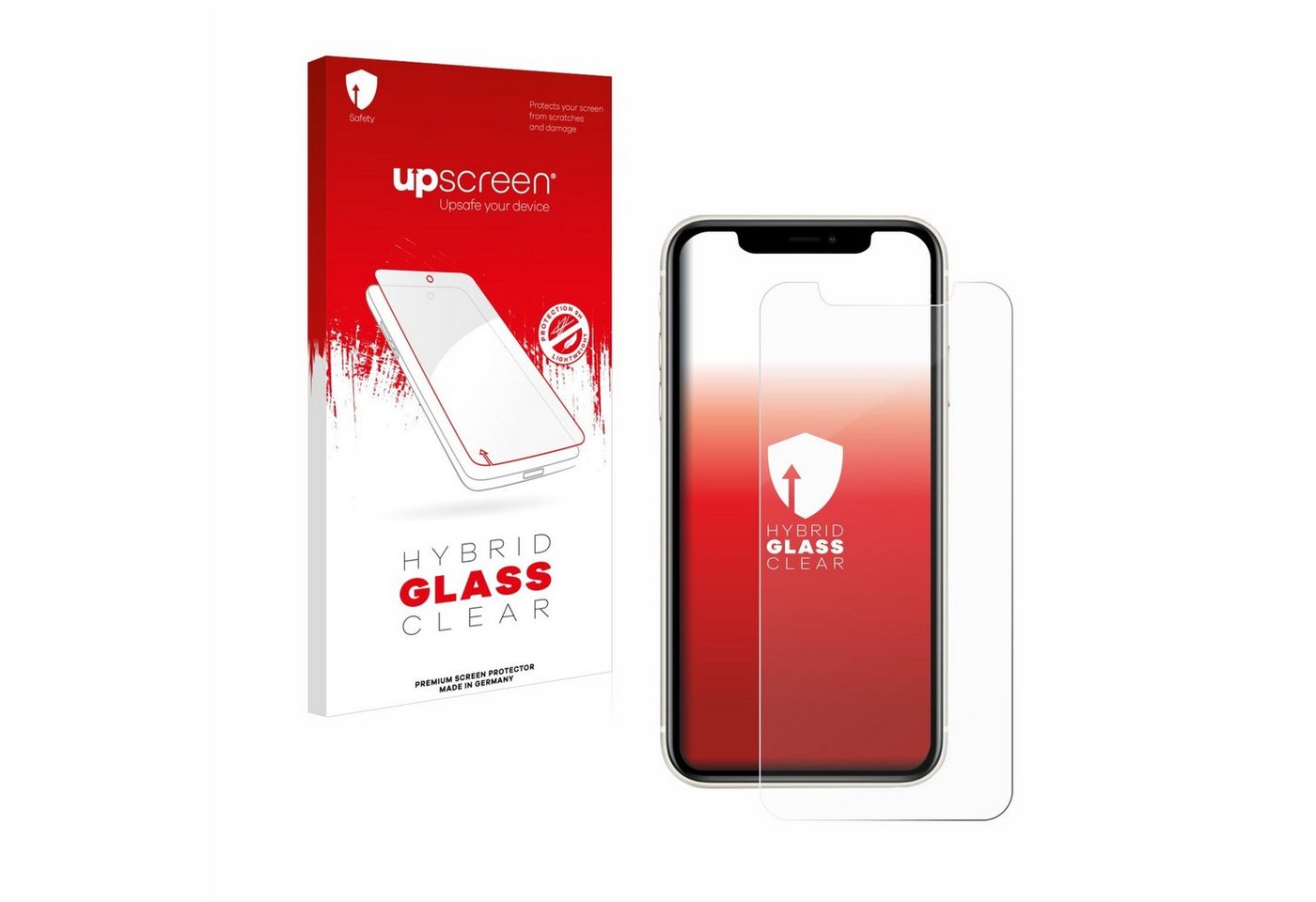 upscreen Displayschutzglas Schutzglas für Apple iPhone 11, Schutzfolie Display Schutz Glas Folie klar von upscreen